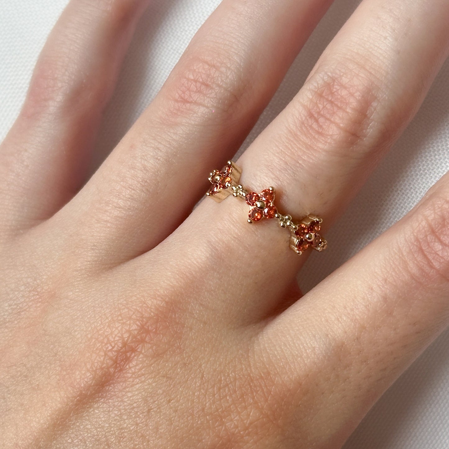 Anillo Cielo Naranja