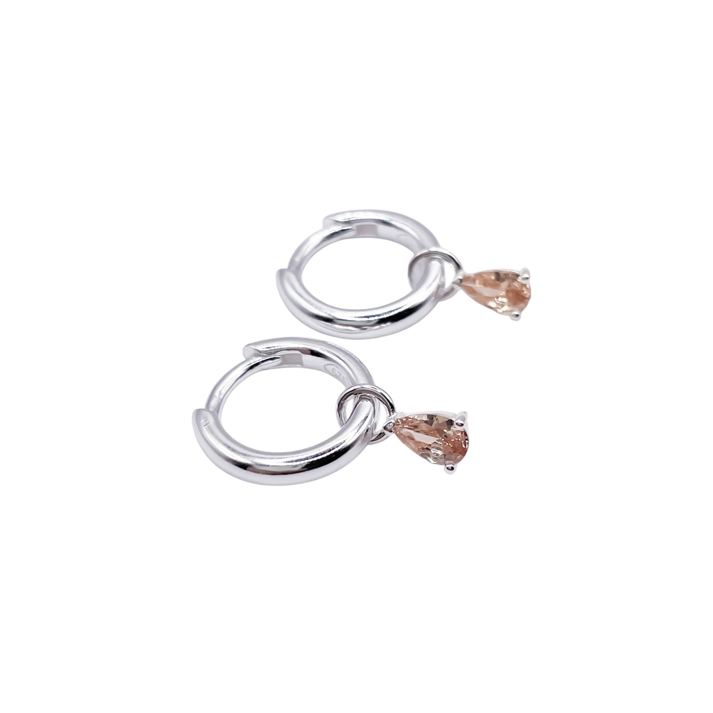 Aretes Bugambilia - plata