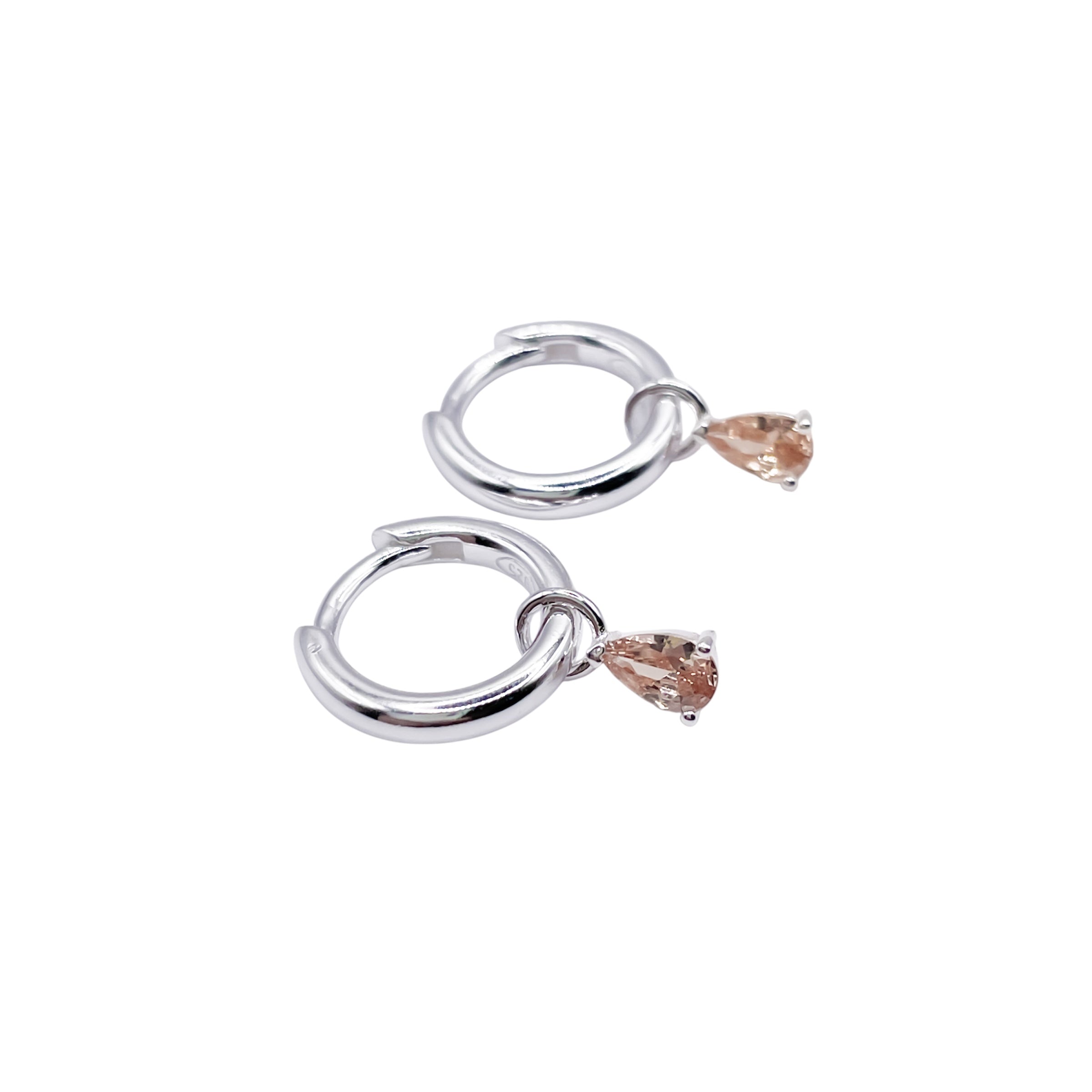 Aretes Bugambilia - plata