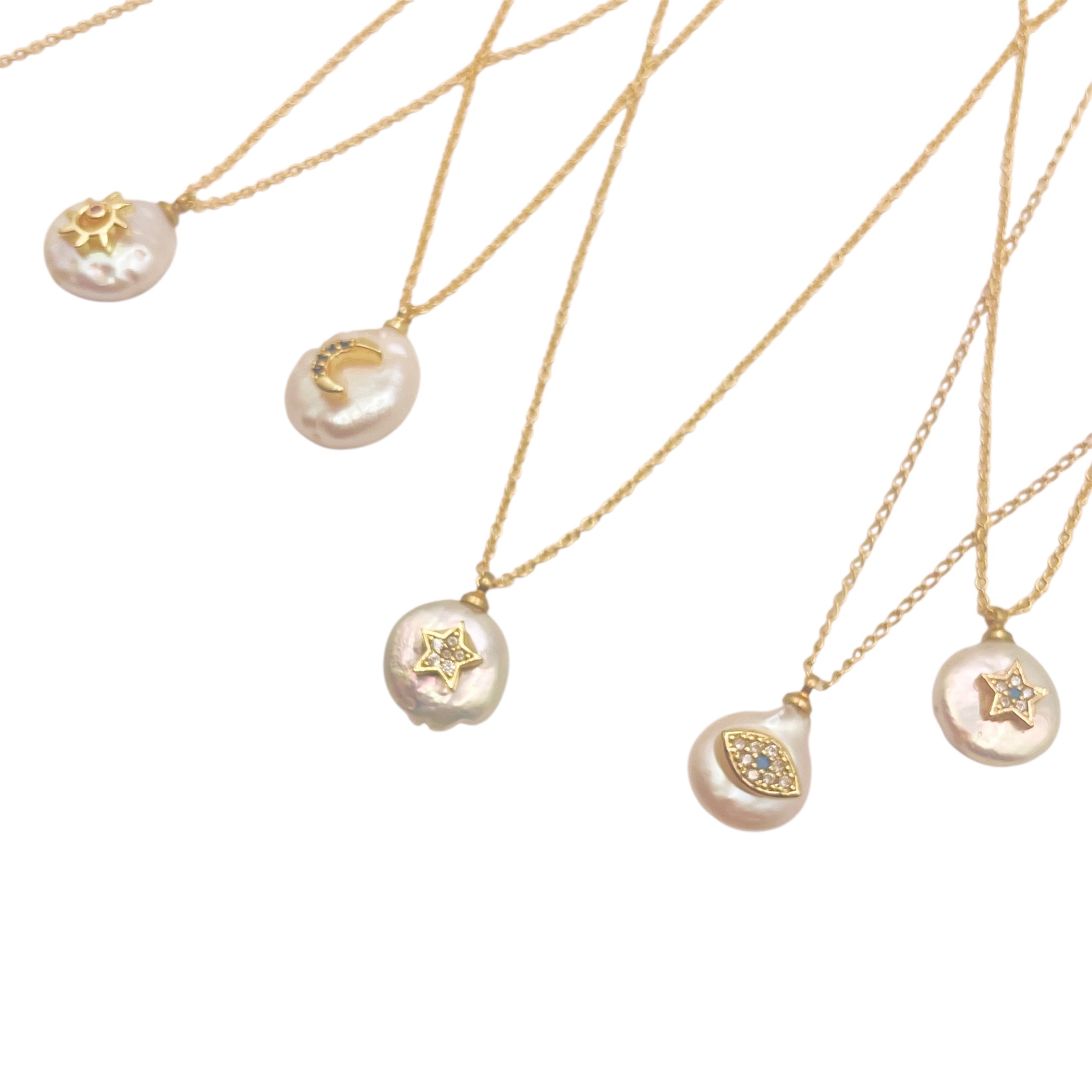 Collar Mini Space Pearl