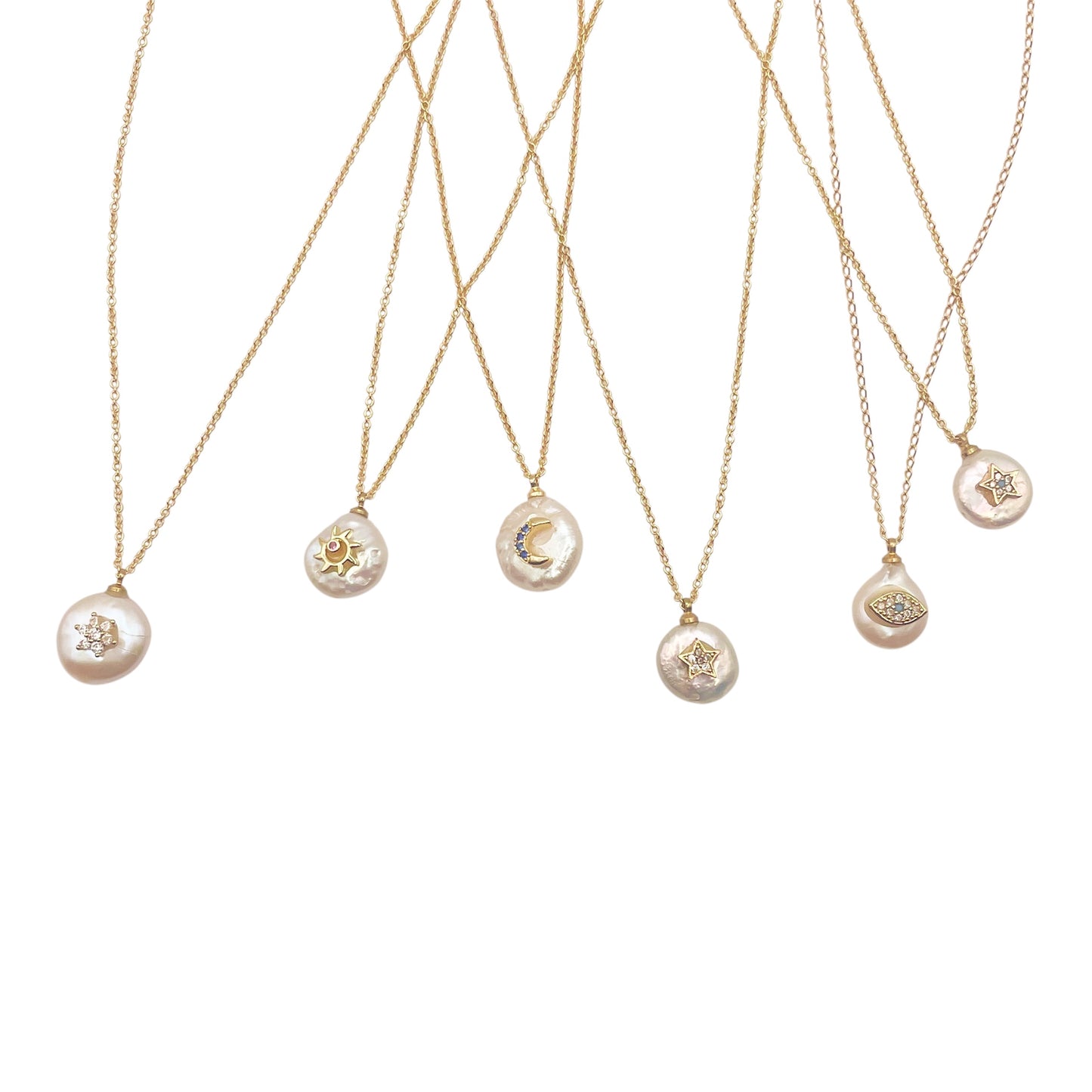 Collar Mini Space Pearl