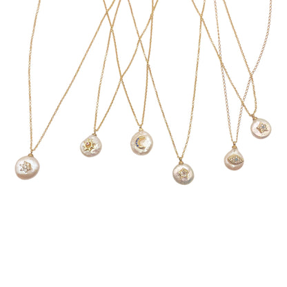 Collar Mini Space Pearl