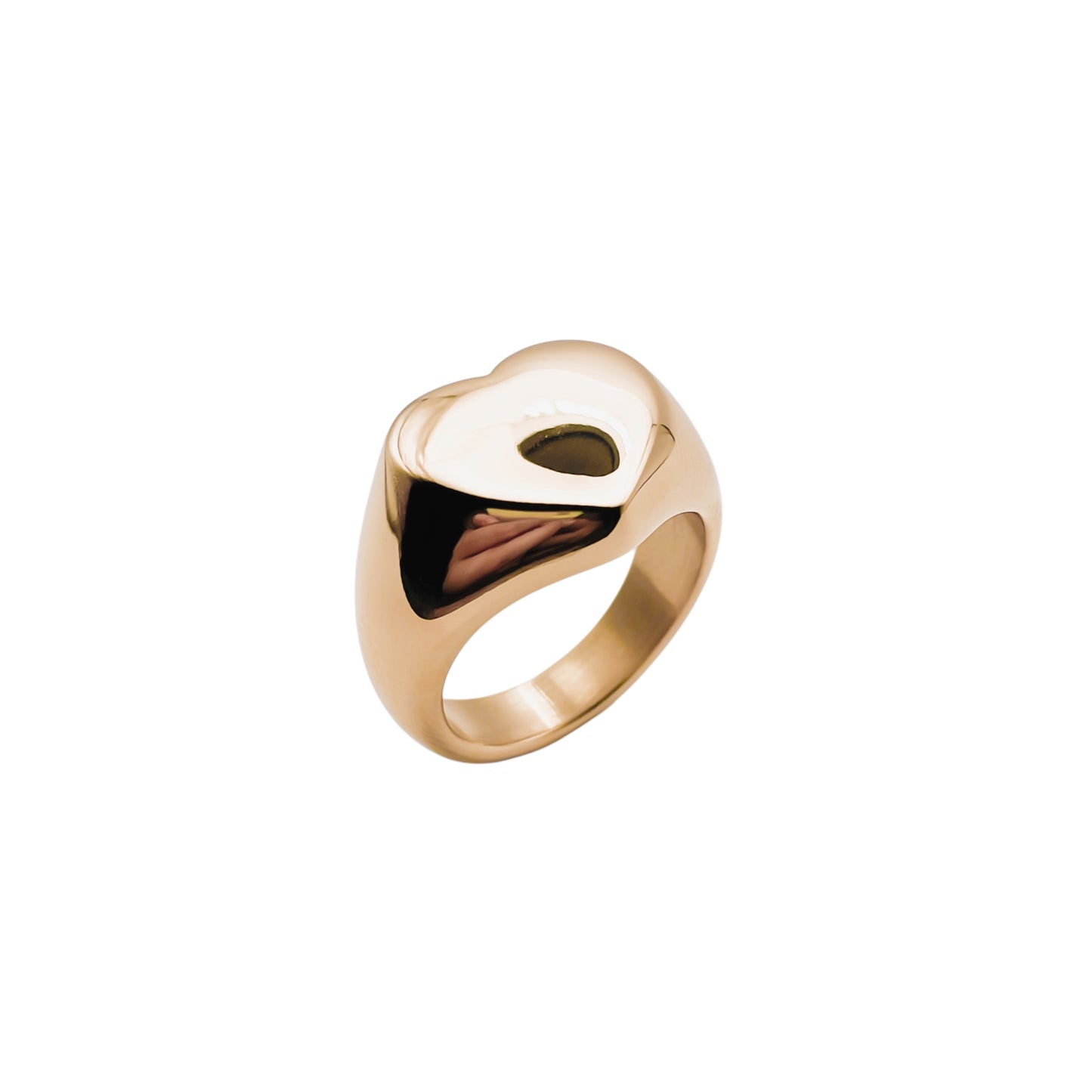 Anillo Chunky Heart