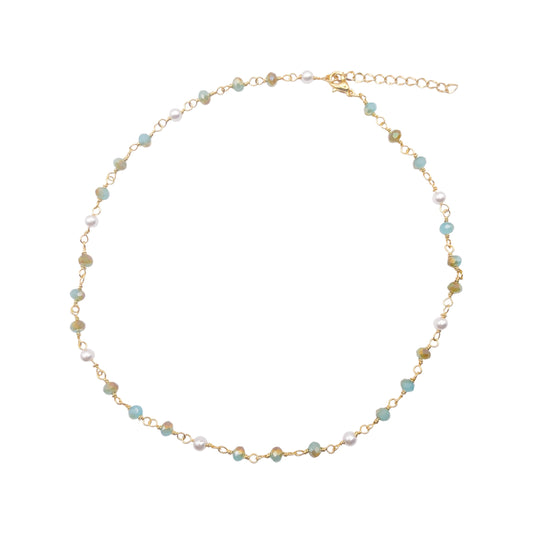Choker Aqua Stones