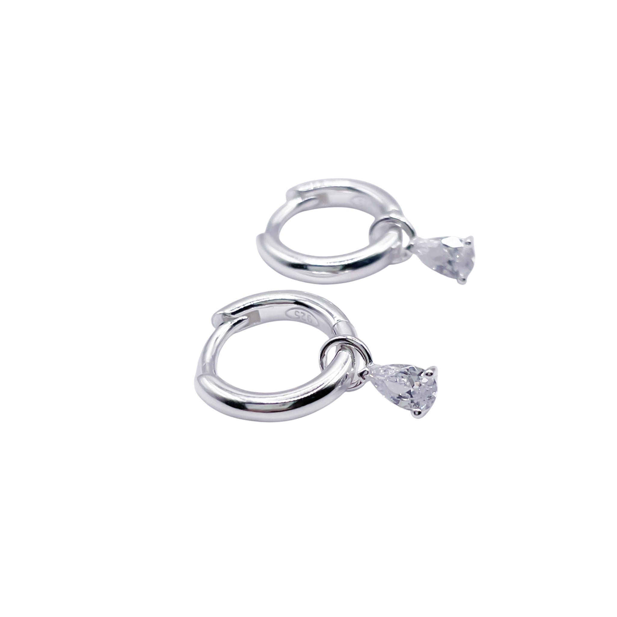 Aretes Bugambilia - plata