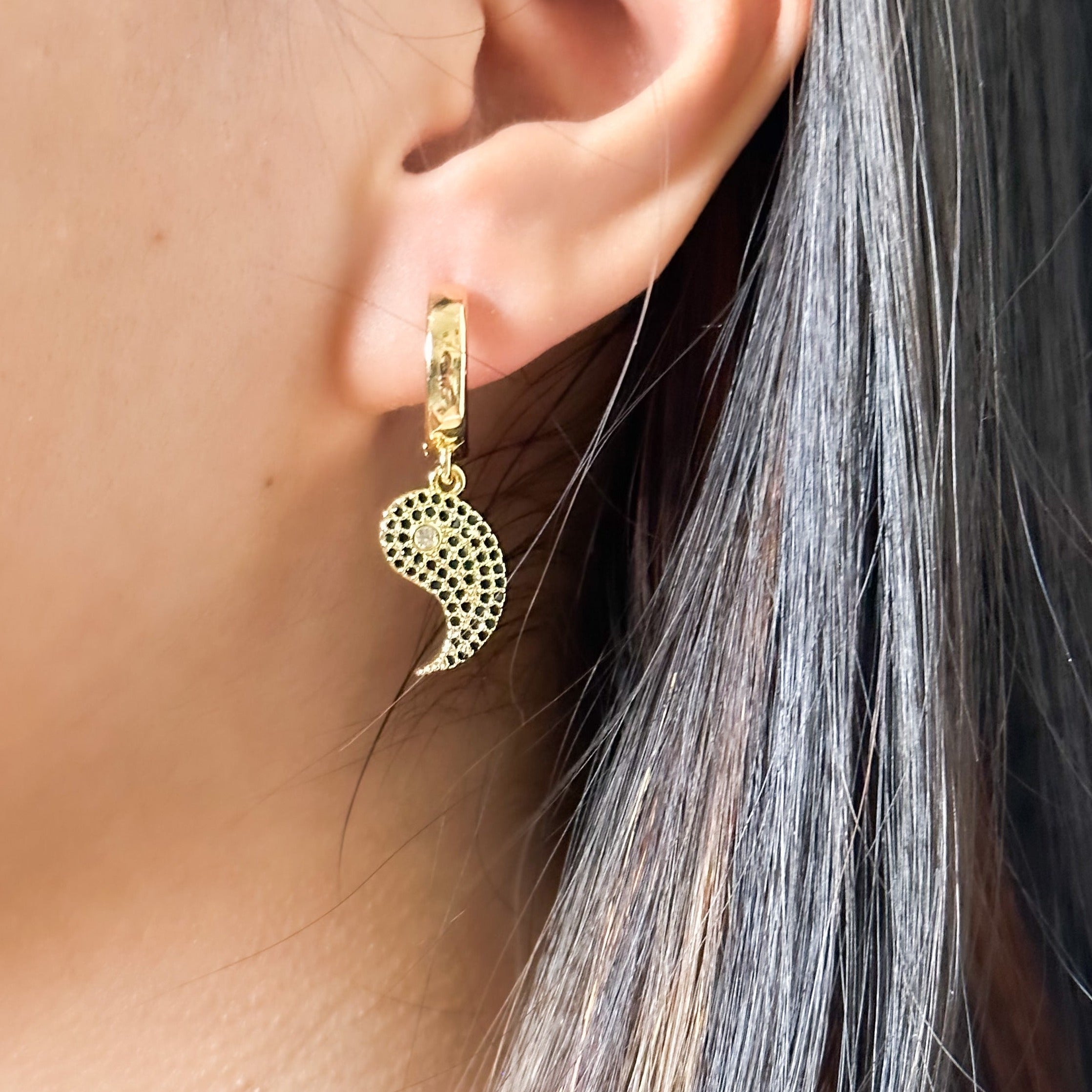 Aretes Ying & Yang