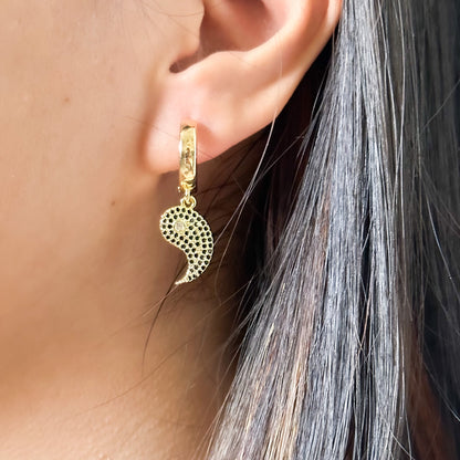 Aretes Ying & Yang
