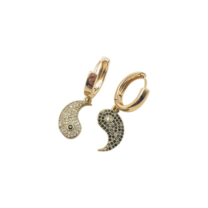 Aretes Ying & Yang