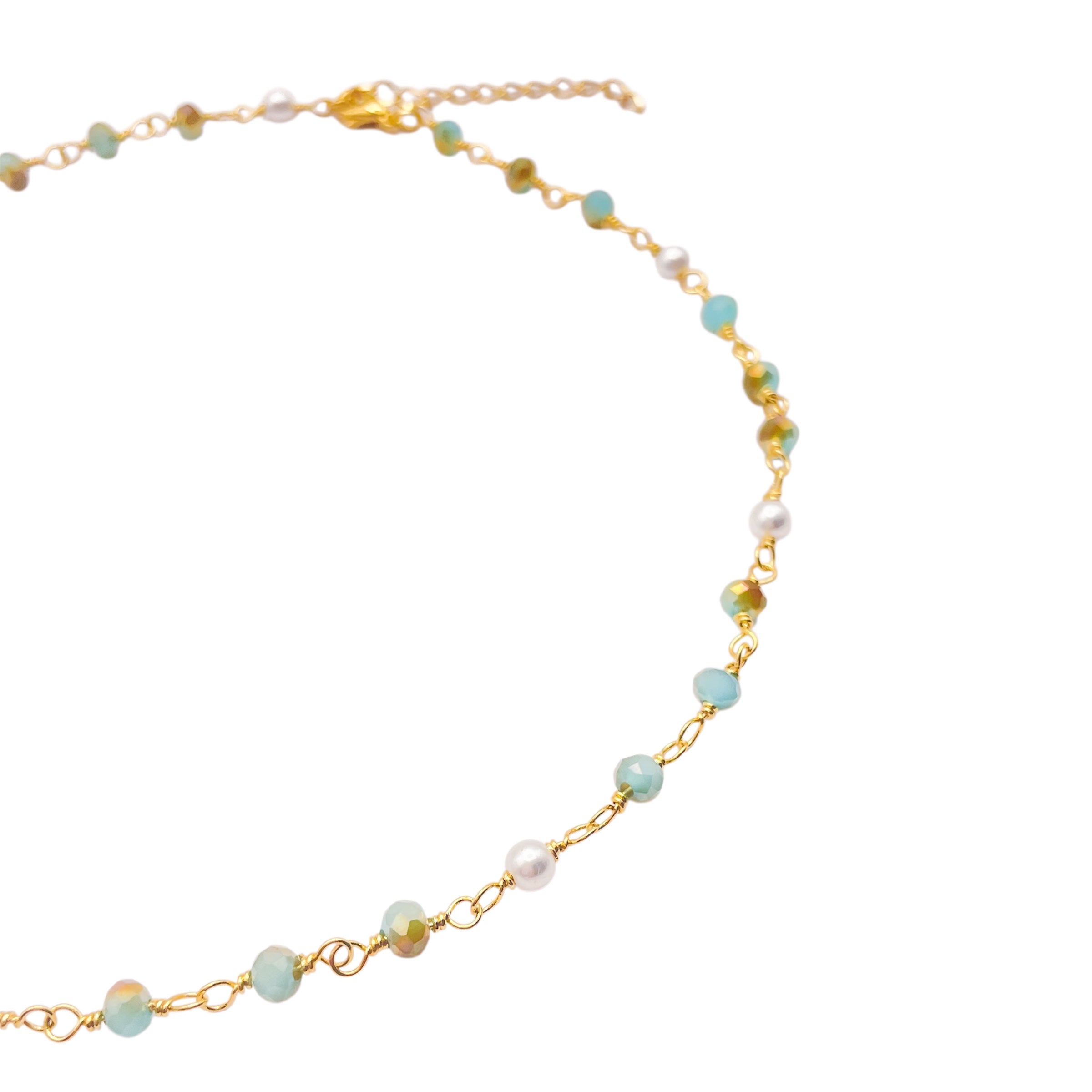 Choker Aqua Stones