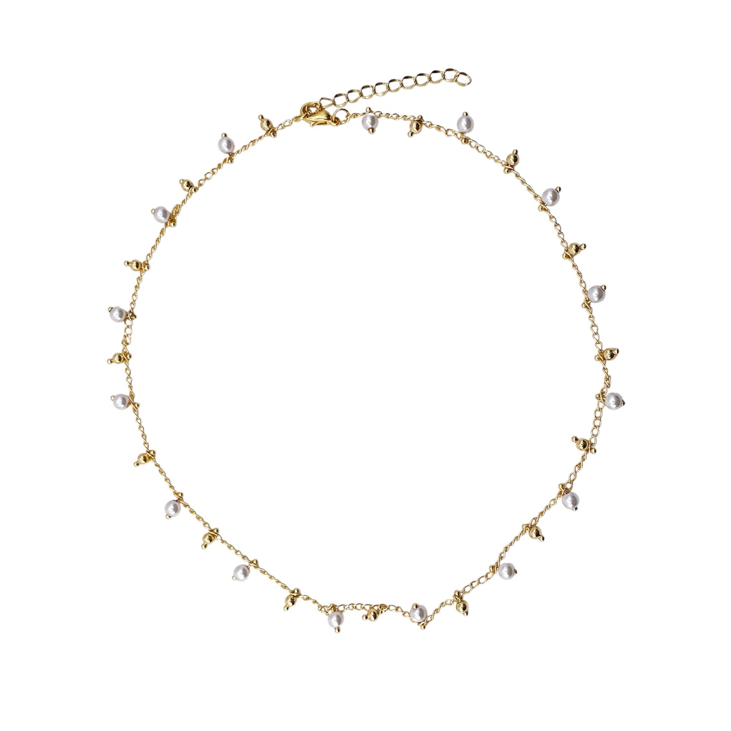 Collar Choker Pearly