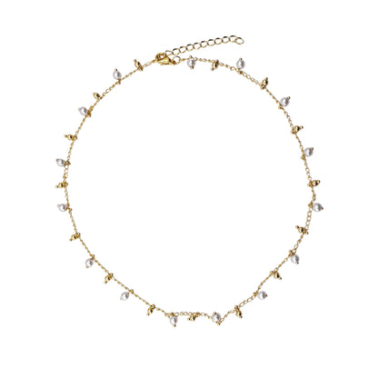 Collar Choker Pearly