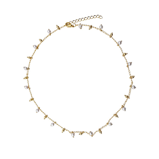 Collar Choker Pearly
