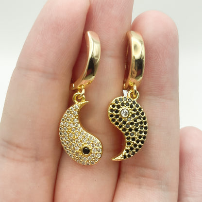 Aretes Ying & Yang