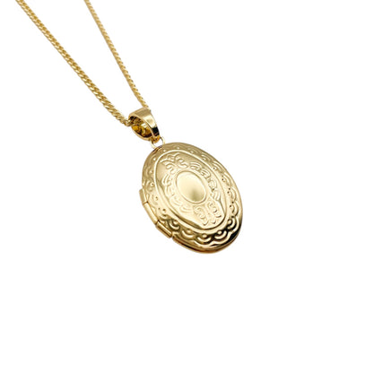 Collar Relicario - Oval Mágico