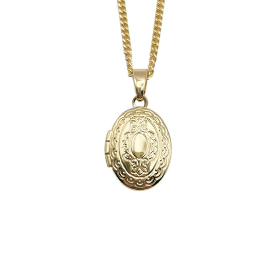 Collar Relicario - Oval Mini