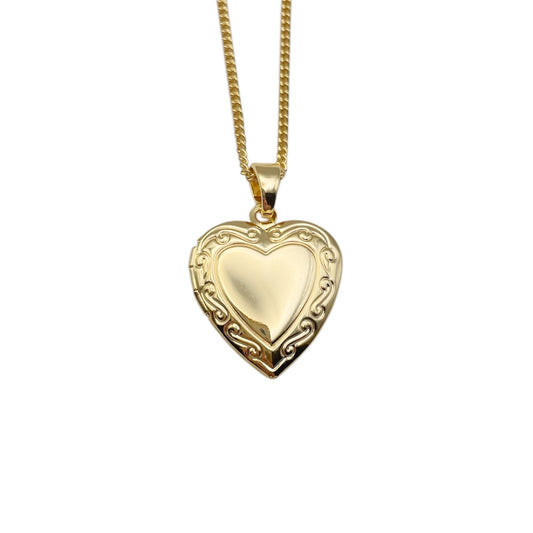 Collar Relicario - Corazón Mágico