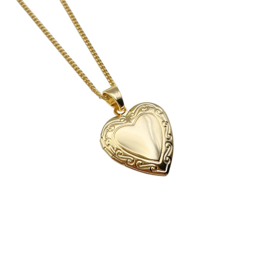 Collar Relicario - Corazón Mágico