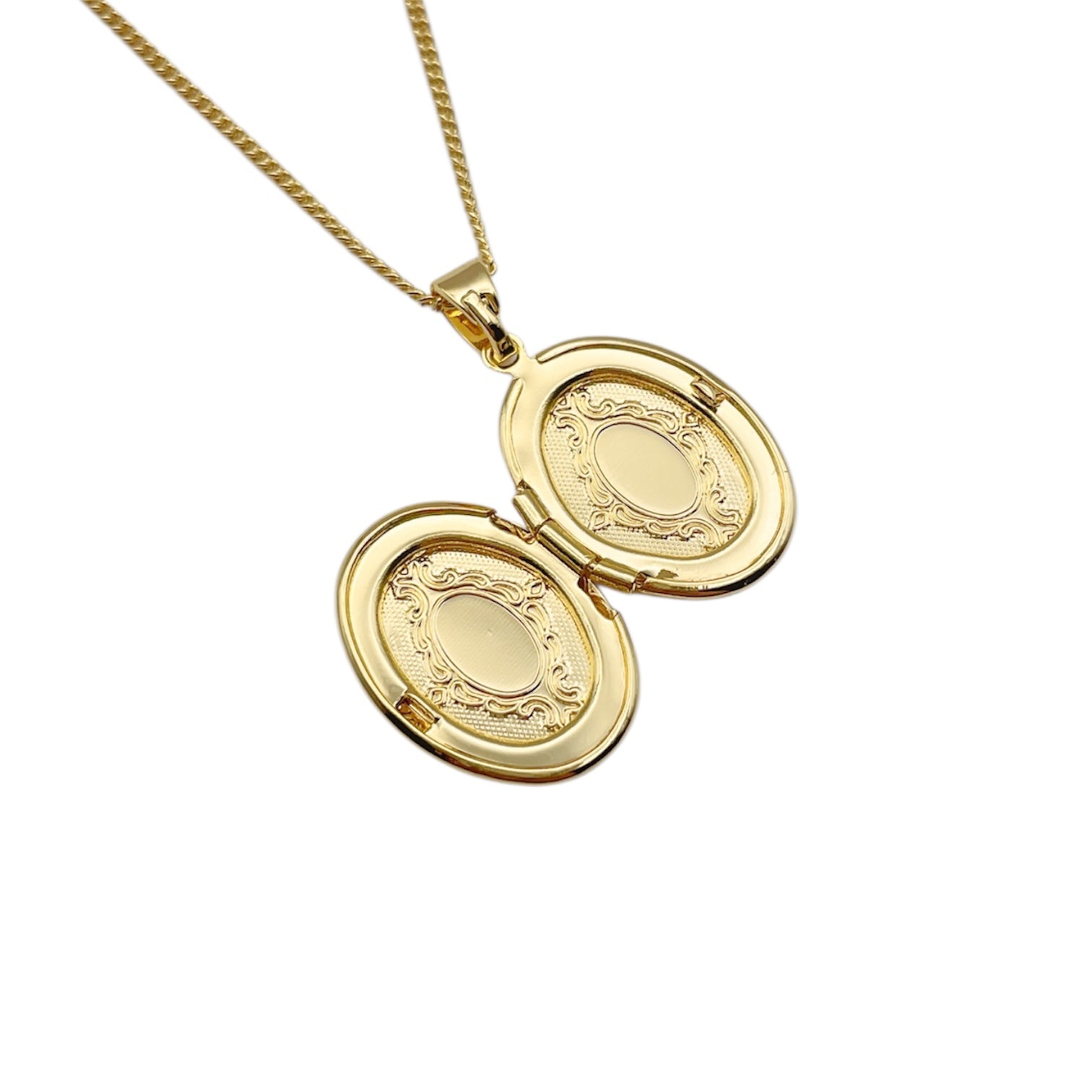 Collar Relicario - Oval Fantasía